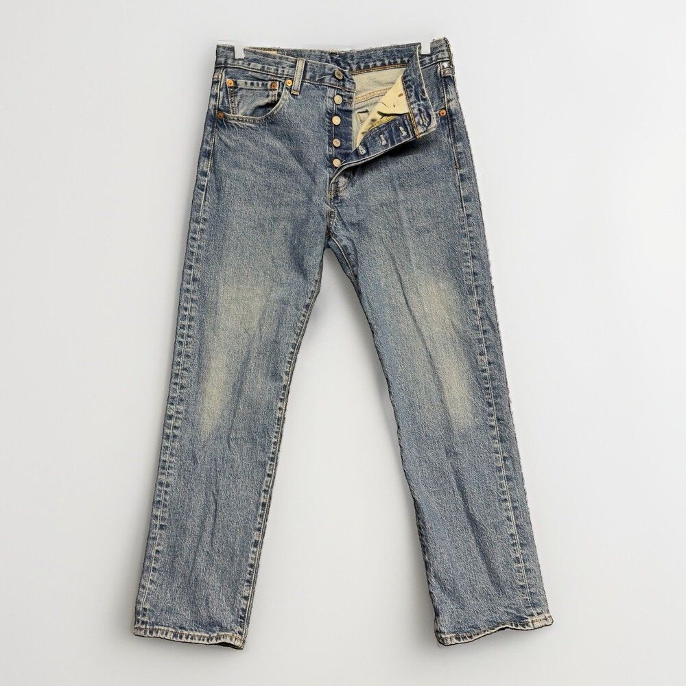 Levis Premium 501xx Big E ‘93 Jeans Men’s 32x30(30x28) Button Fly Straight Denim